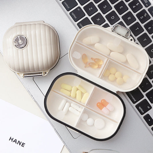 Portable Medicine Pill Organizer Box